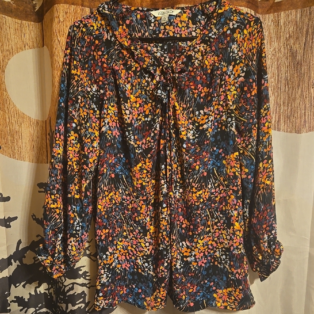Floral Multicolor Women's Top